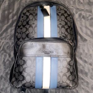 Coach Leather Backpack